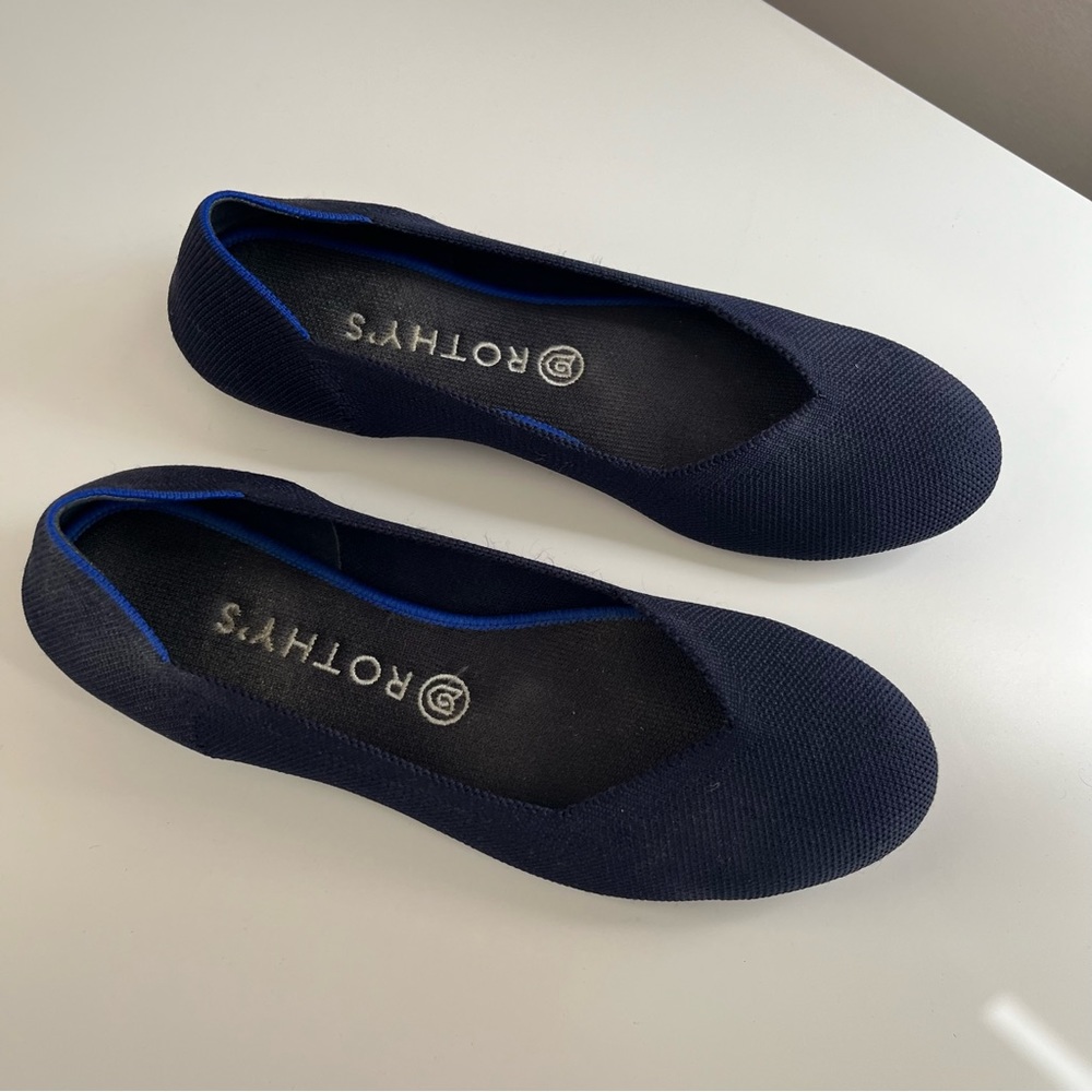 Rothy’s The Falt, Navy 9.5